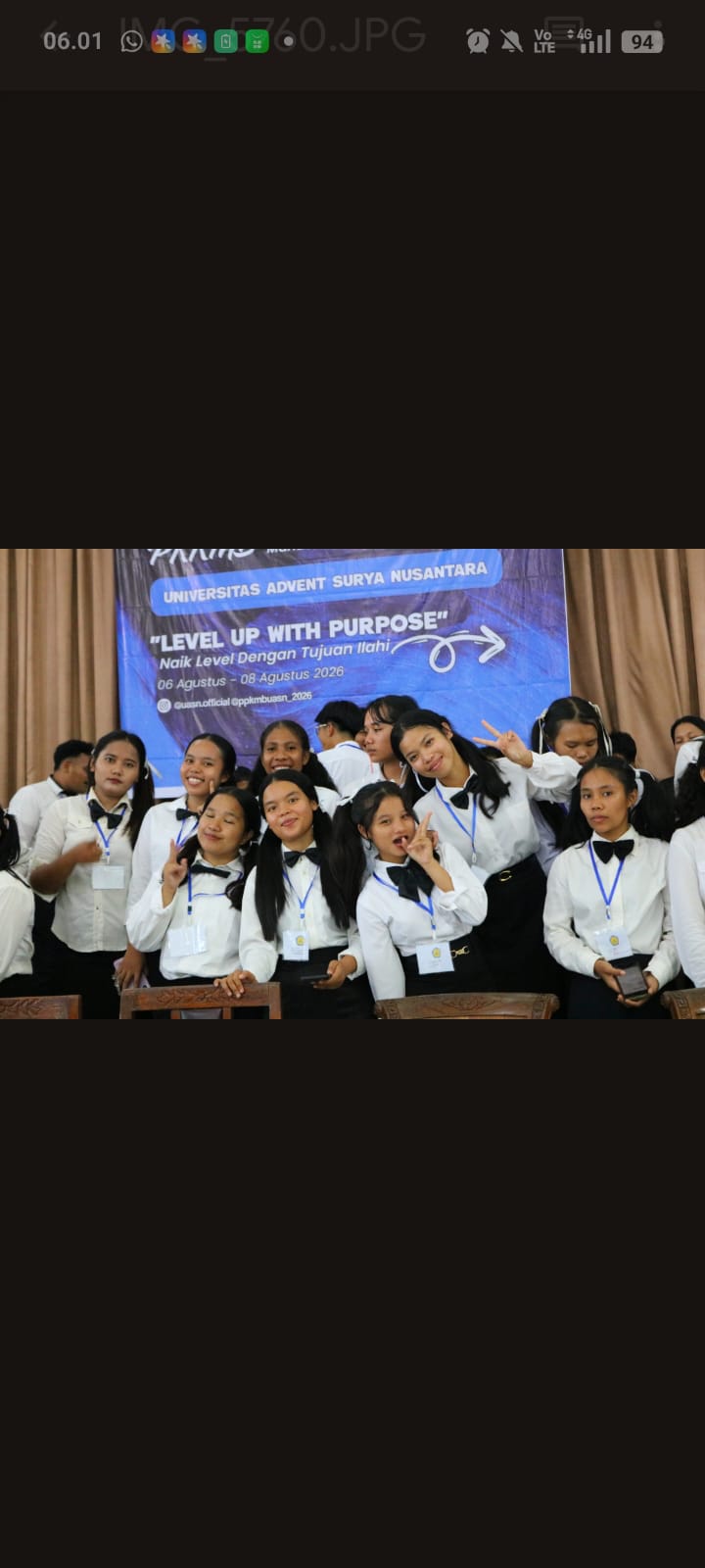 PKKMB 2026 Universitas Advent Surya Nusantara